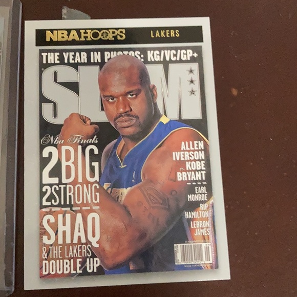 Kobe Bryant and Shaq slam basketball cards - Picture 3 of 5